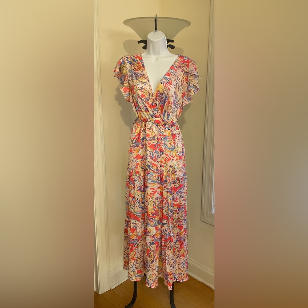SHEIN Multicolor Maxi Dress, Women’s L